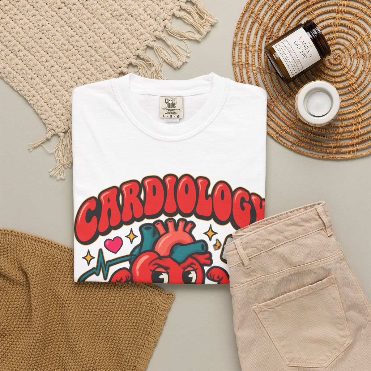 Cardiology I'm Kind of a Big Deal Heart Doctor Comfort Colors T-Shirt