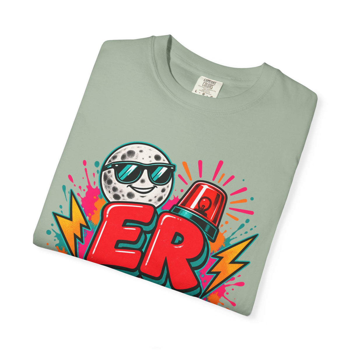 ER Crew We Don't Say the Q-Word ED Nurse Comfort Colors T-Shirt