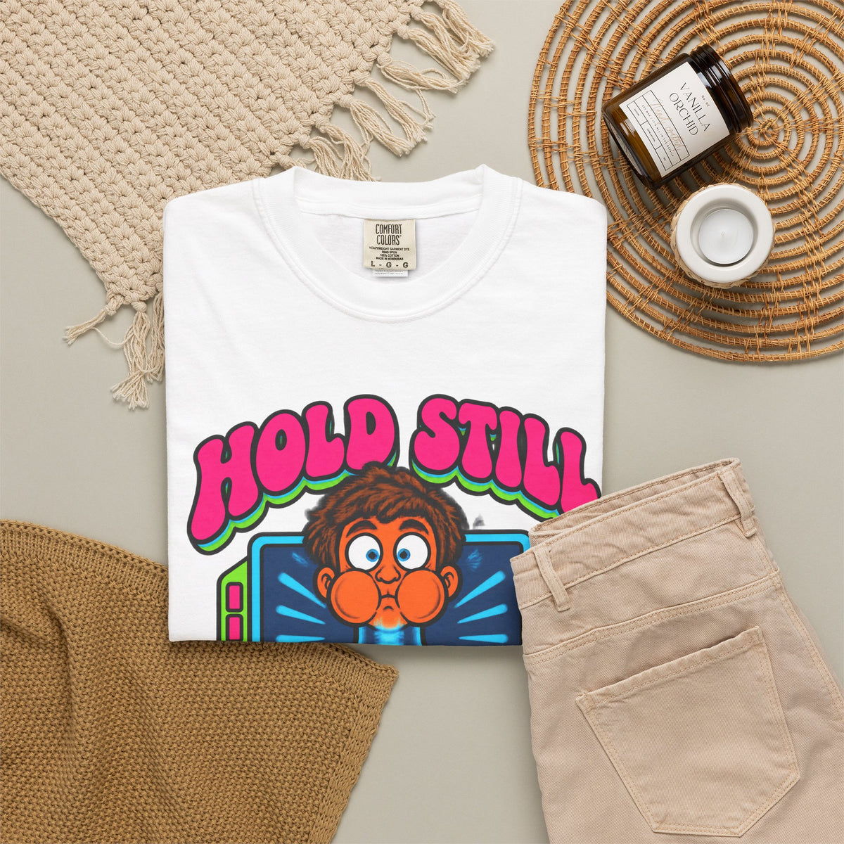 Hold Still Don't Breathe OK Breathe Funny X-Ray Tech Comfort Colors T-Shirt