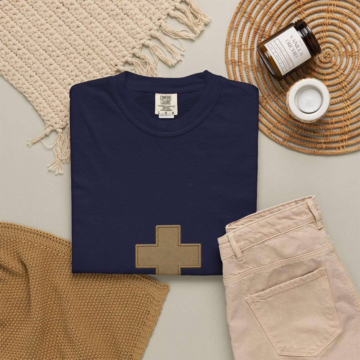 Nurse Desert Tan Camo Comfort Colors T-Shirt