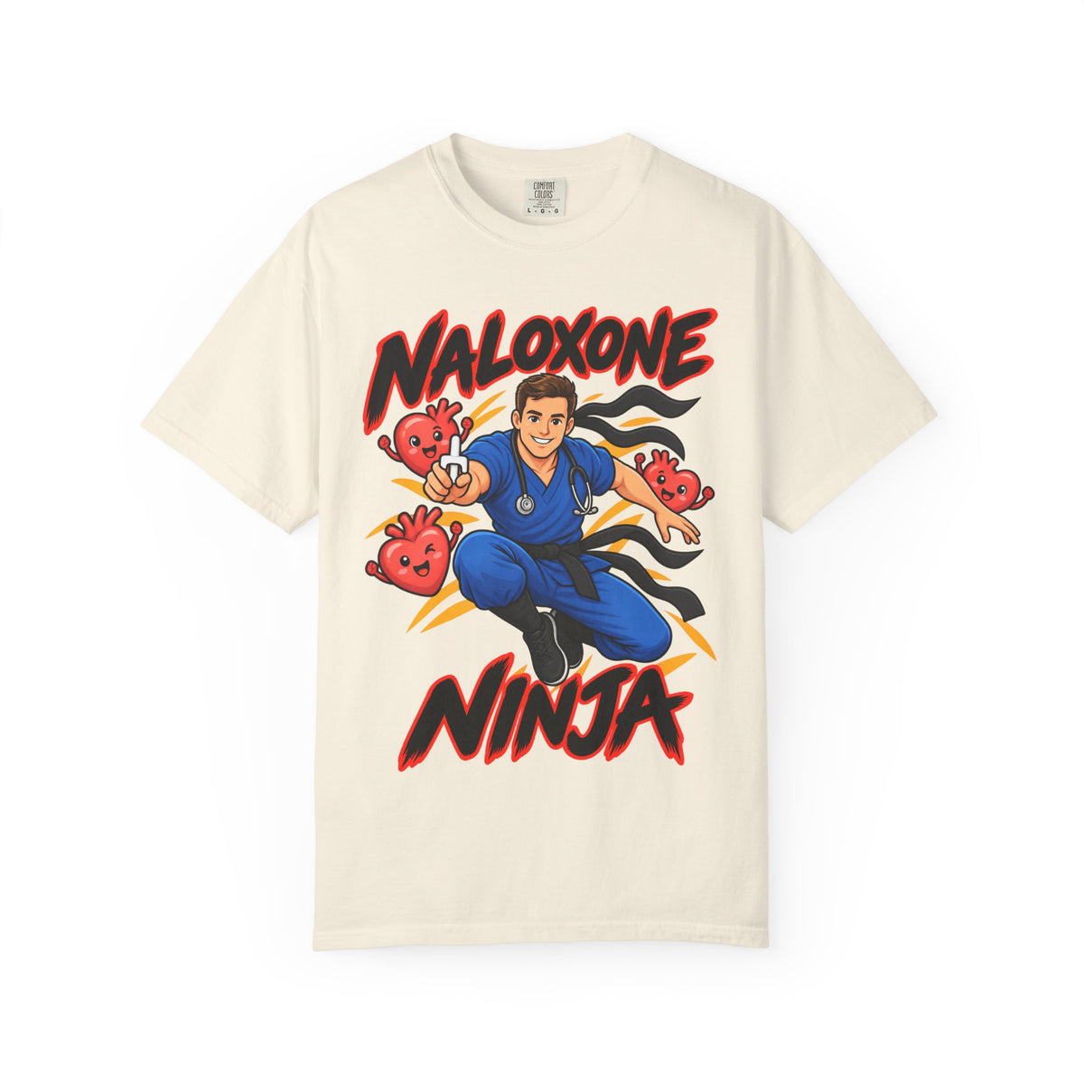 Naloxone Ninja ER Nurse Tee (Classic Cut)