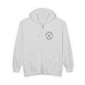 OR Nurse Minimal Vintage Badge Operating Room Full-Zip Hoodie