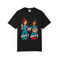 Shift 1 Me vs Shift 4 Me Nurse Tee (Red Ponytail)