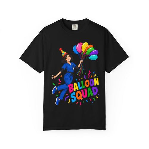Balloon Squad Cath Lab Cardiac Women's Nurse Comfort Colors T-Shirt