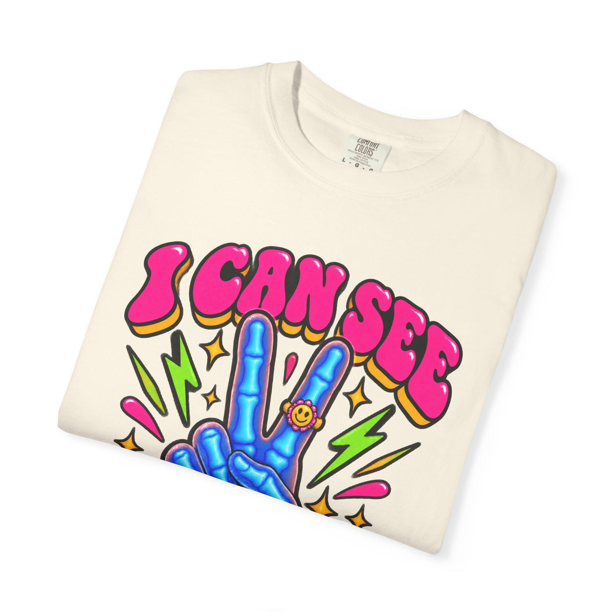 I Can See Right Through You X-Ray Hand Radiology Comfort Colors T-Shirt