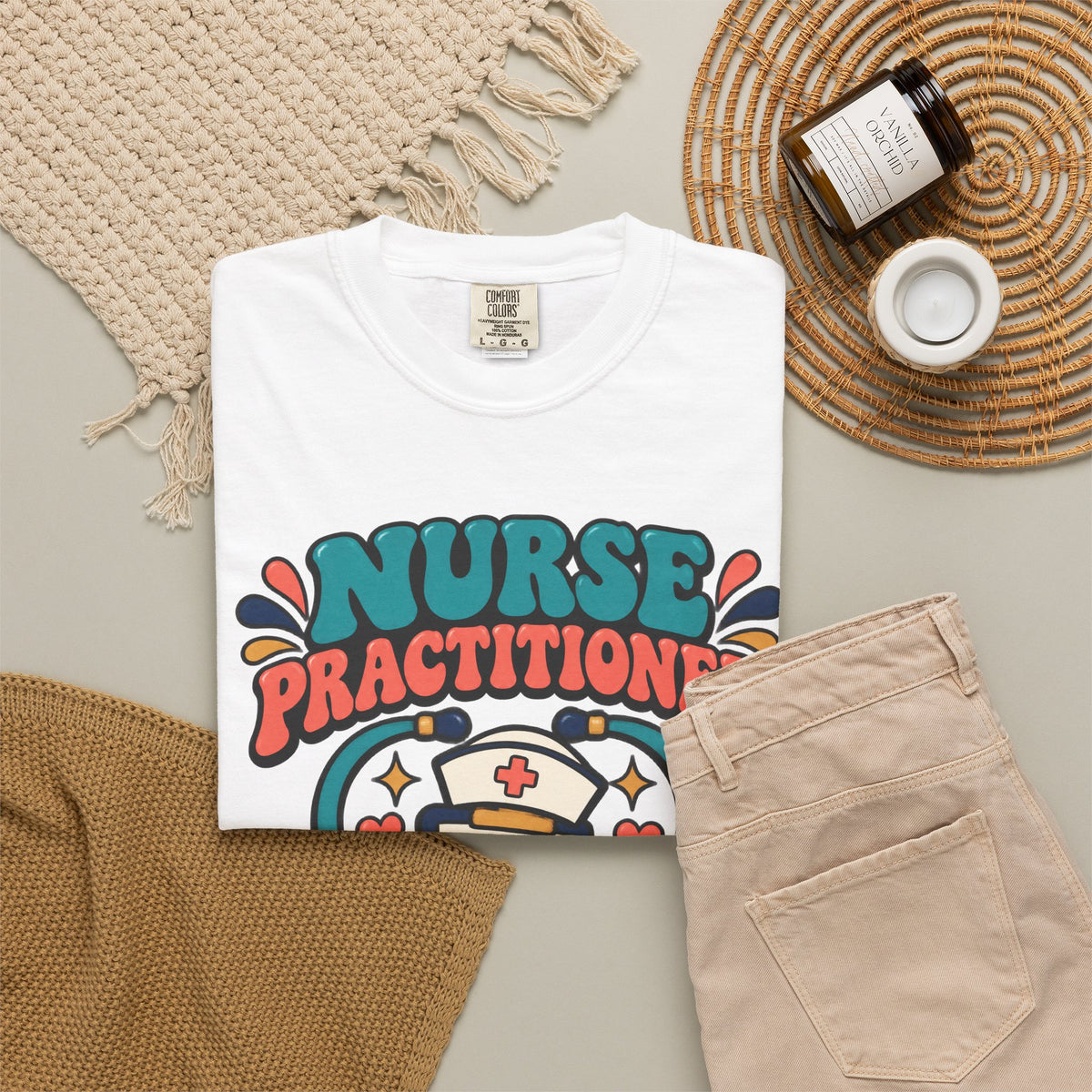 Nurse Practitioner Nurse First Provider Always Comfort Colors T-Shirt