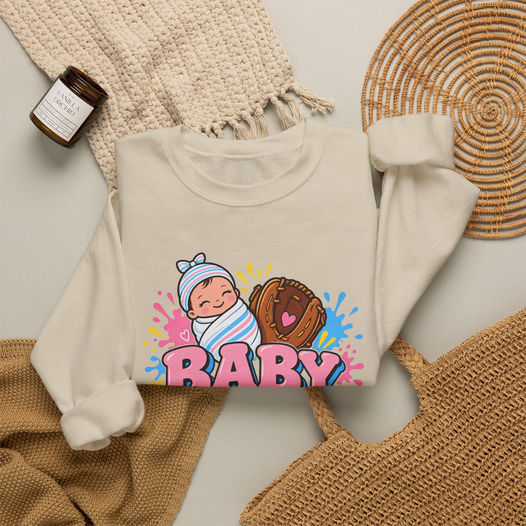 Baby Catcher Labor and Delivery Nurse Crewneck Sweatshirt