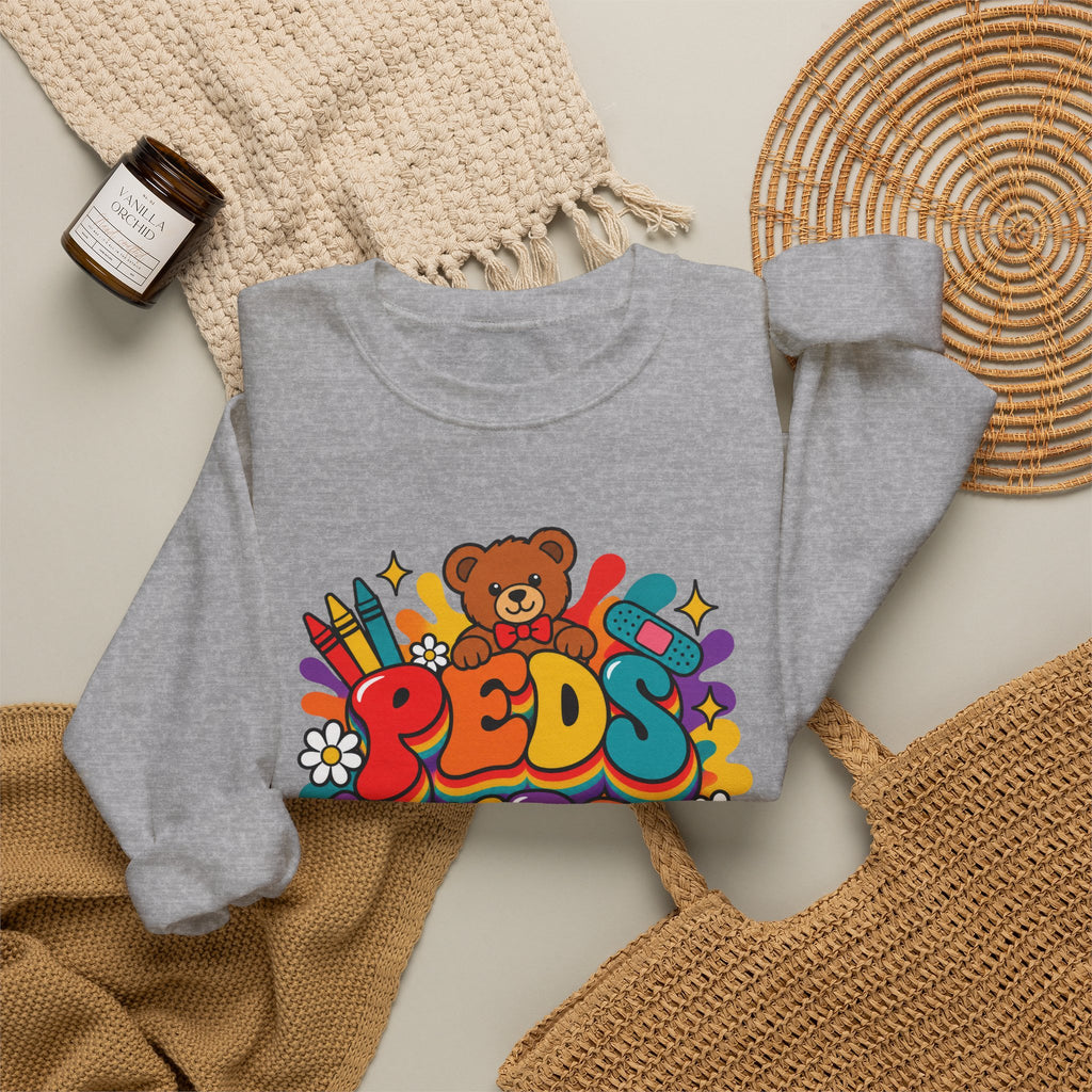 Peds Nurse Pediatrics Crewneck Sweatshirt