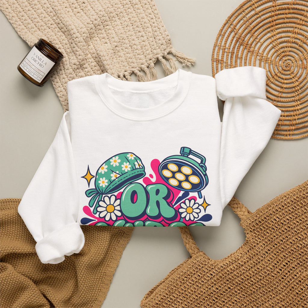 OR Nurse Operating Room Crewneck Sweatshirt