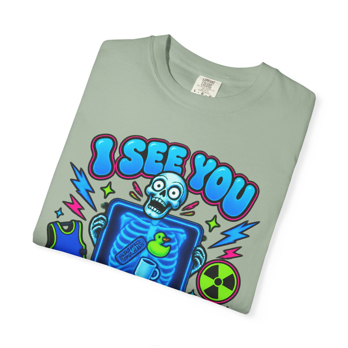 I See You From the Inside Out Funny Radiology X-Ray Tech Comfort Colors T-Shirt