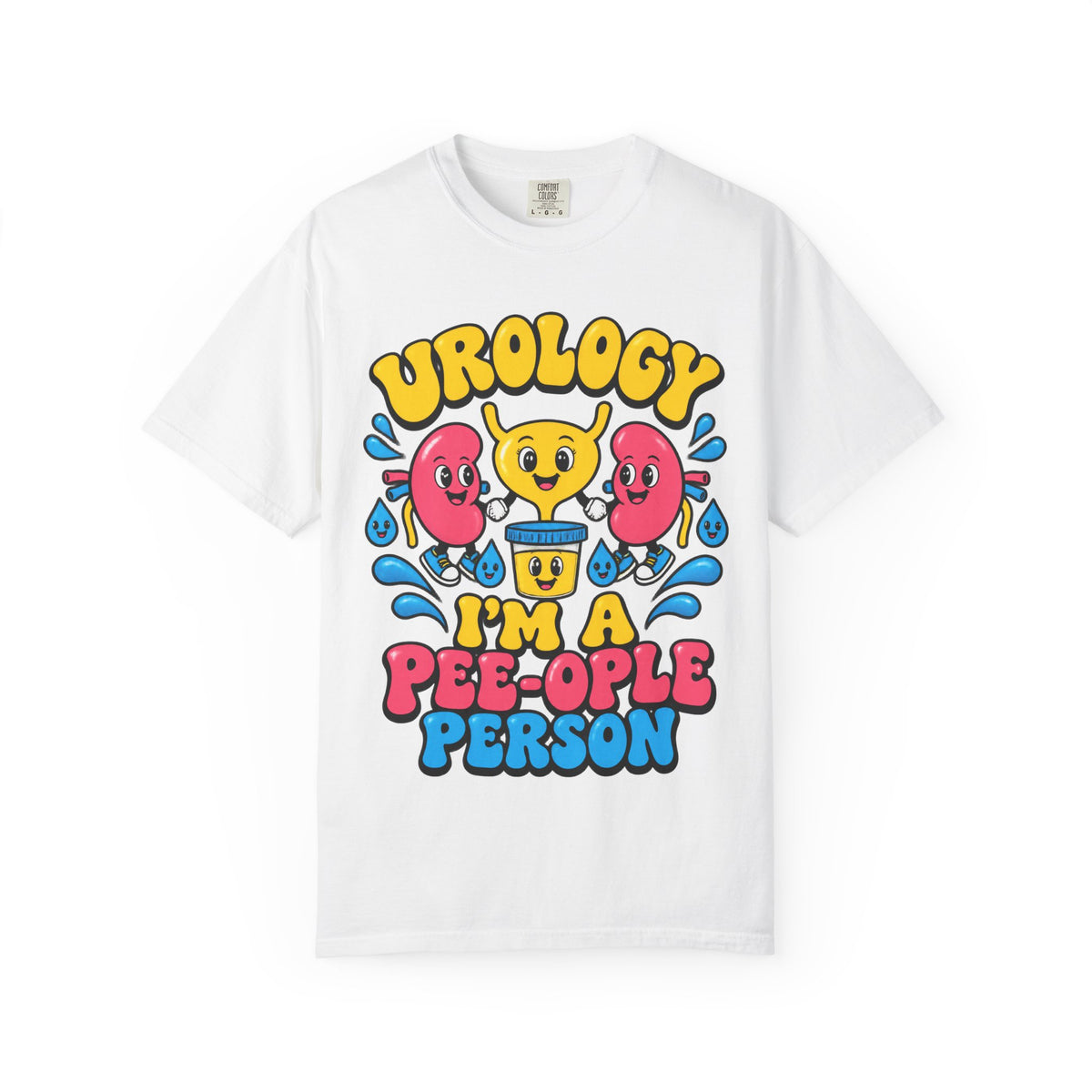 Urology I'm a Pee-ople Person Funny Urologist Comfort Colors T-Shirt
