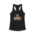Nurse Desert Tan Camo Women's Racerback Tank Top