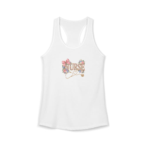 Bling Nurse Women's Racerback Tank Top