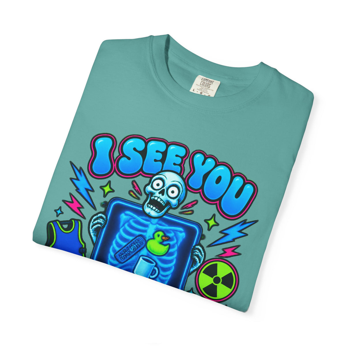 I See You From the Inside Out Funny Radiology X-Ray Tech Comfort Colors T-Shirt