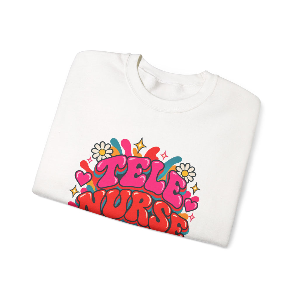 Tele Nurse Telemetry Crewneck Sweatshirt