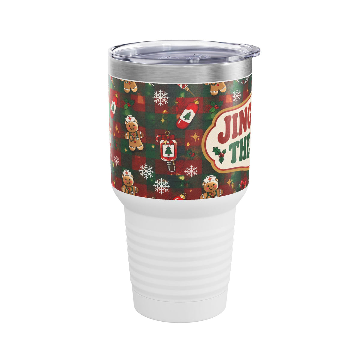 Jingle All the Ward Christmas Nurse 30oz Tundra Tumbler