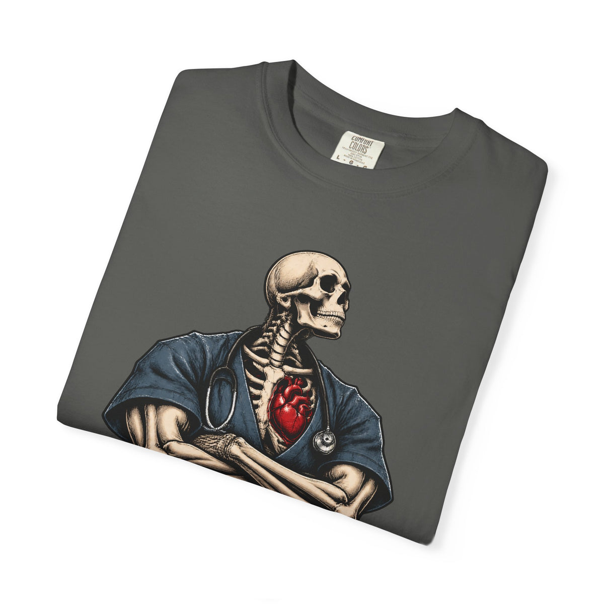 Nurse Built for Code Blue Male Skeleton Nurse Comfort Colors T-Shirt