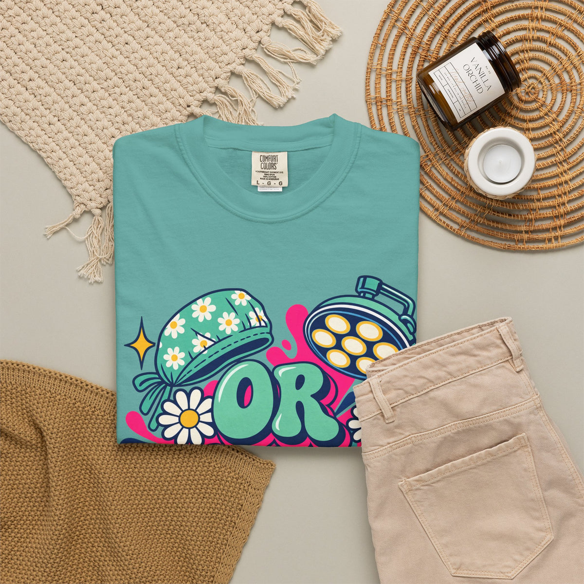 OR Nurse Operating Room Comfort Colors T-Shirt