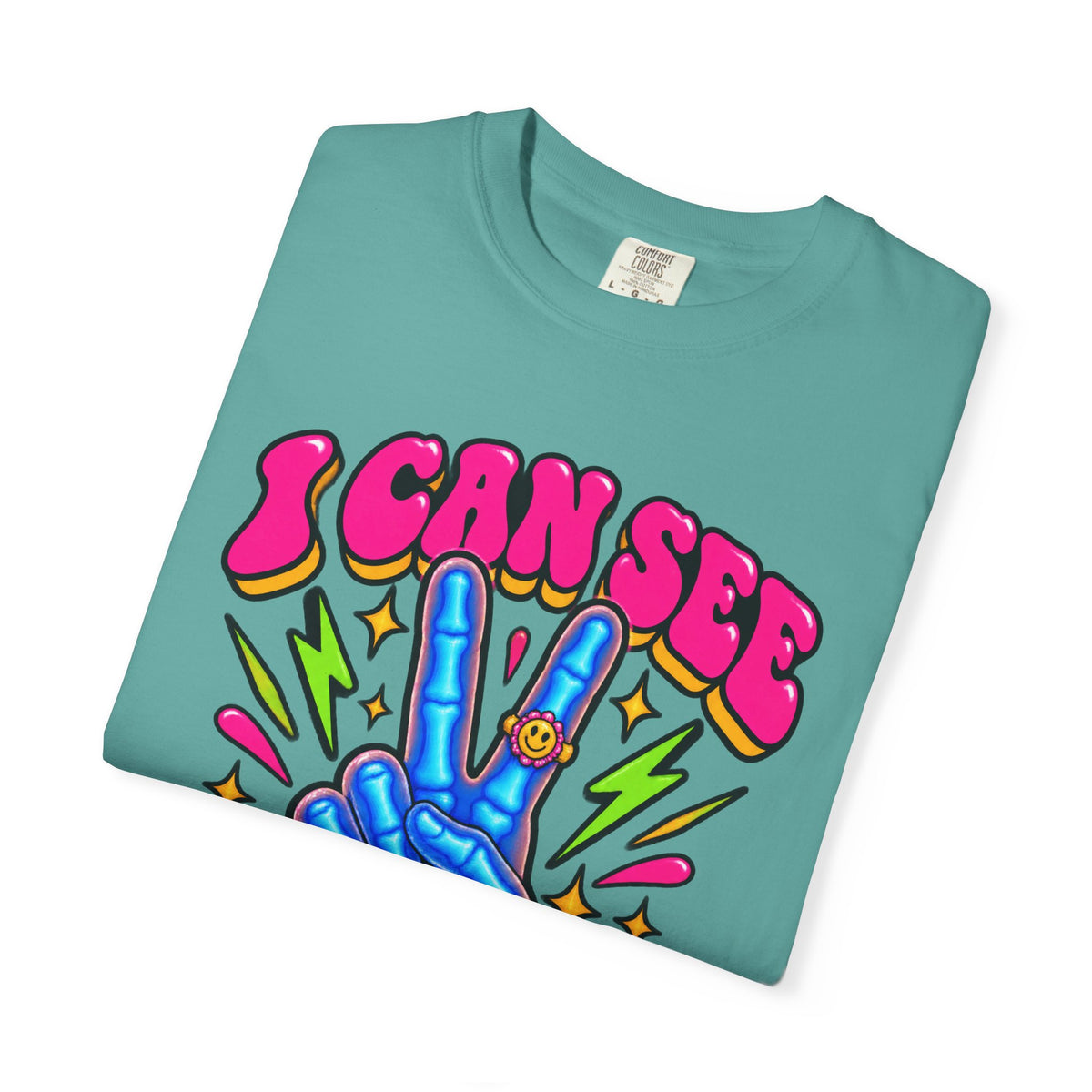 I Can See Right Through You X-Ray Hand Radiology Comfort Colors T-Shirt