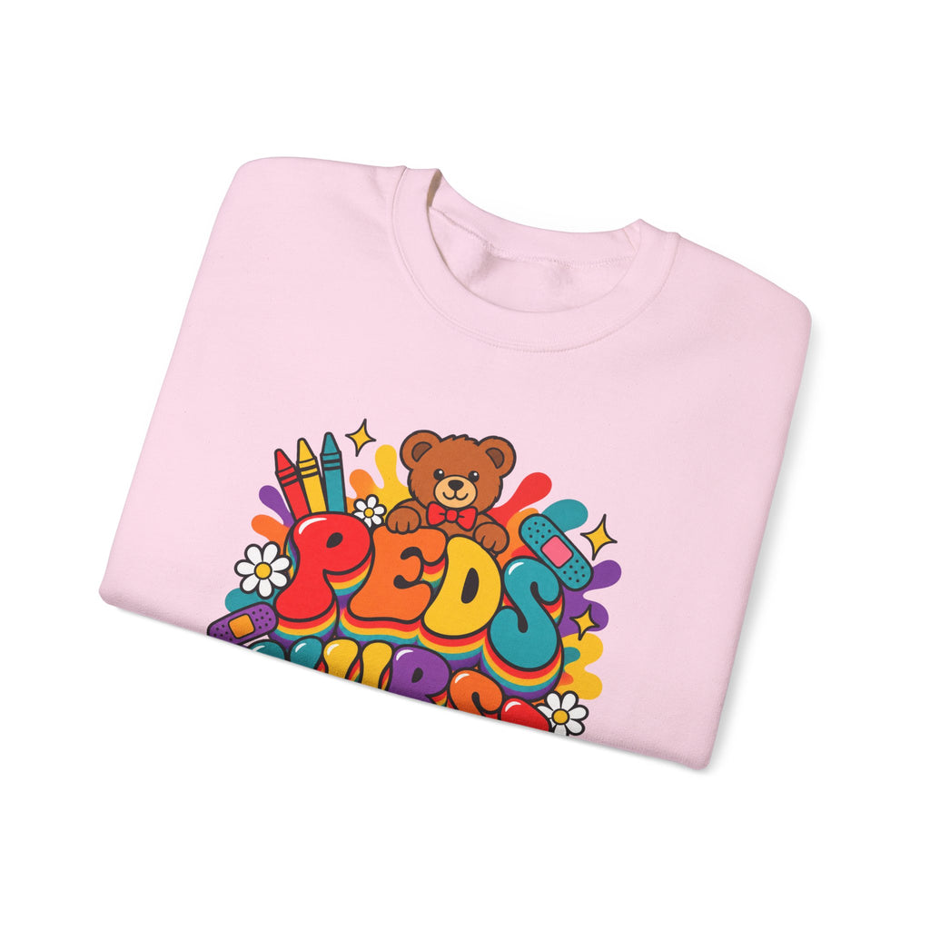 Peds Nurse Pediatrics Crewneck Sweatshirt
