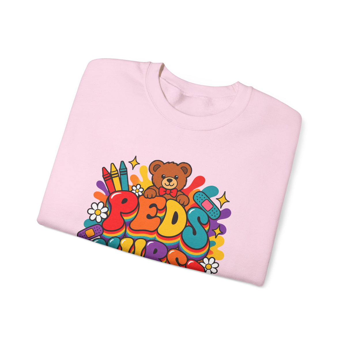 Peds Nurse Pediatrics Crewneck Sweatshirt