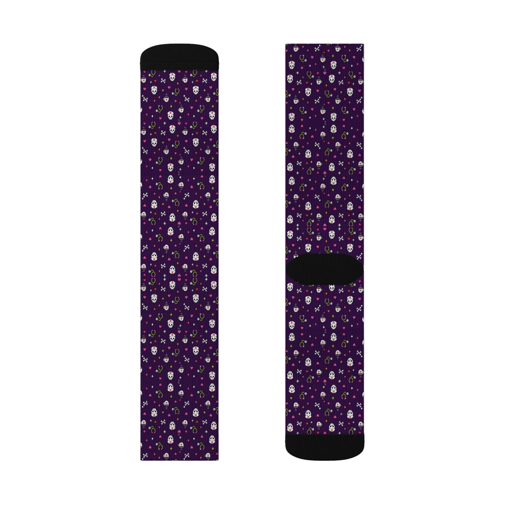 Skeleton Crew Nurse Socks