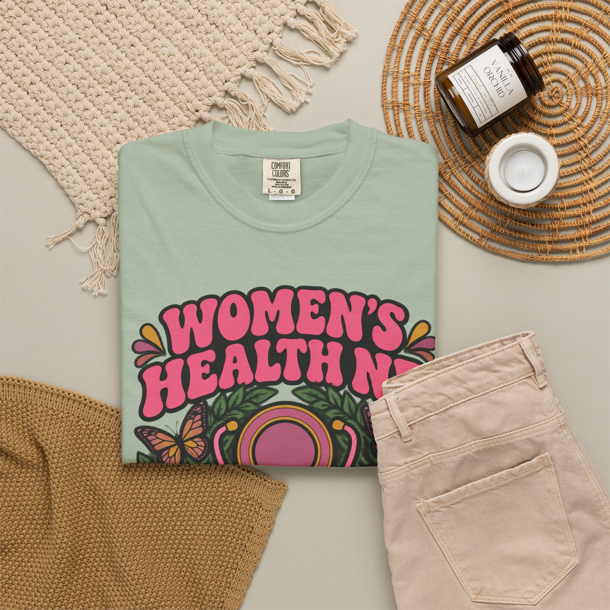 Women's Health NP Empowering Women One Visit at a Time Comfort Colors T-Shirt