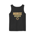 Nurse Military Stencil Staff RN Comfort Colors Tank Top