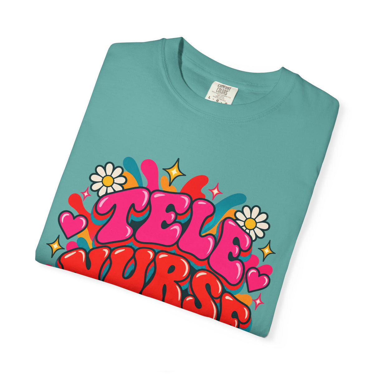 Tele Nurse Telemetry Comfort Colors T-Shirt