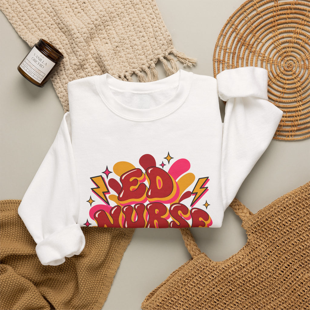 ED Nurse Emergency Department Crewneck Sweatshirt