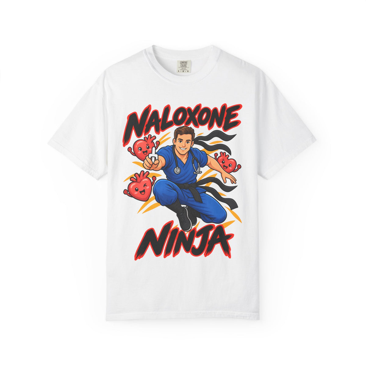 Naloxone Ninja ER Nurse Tee (Classic Cut)
