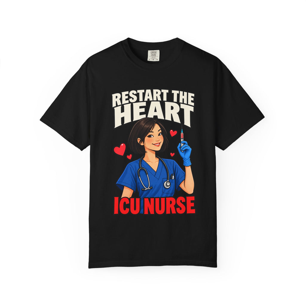 Restart the Heart ICU Nurse Tee (Sleek Bob)