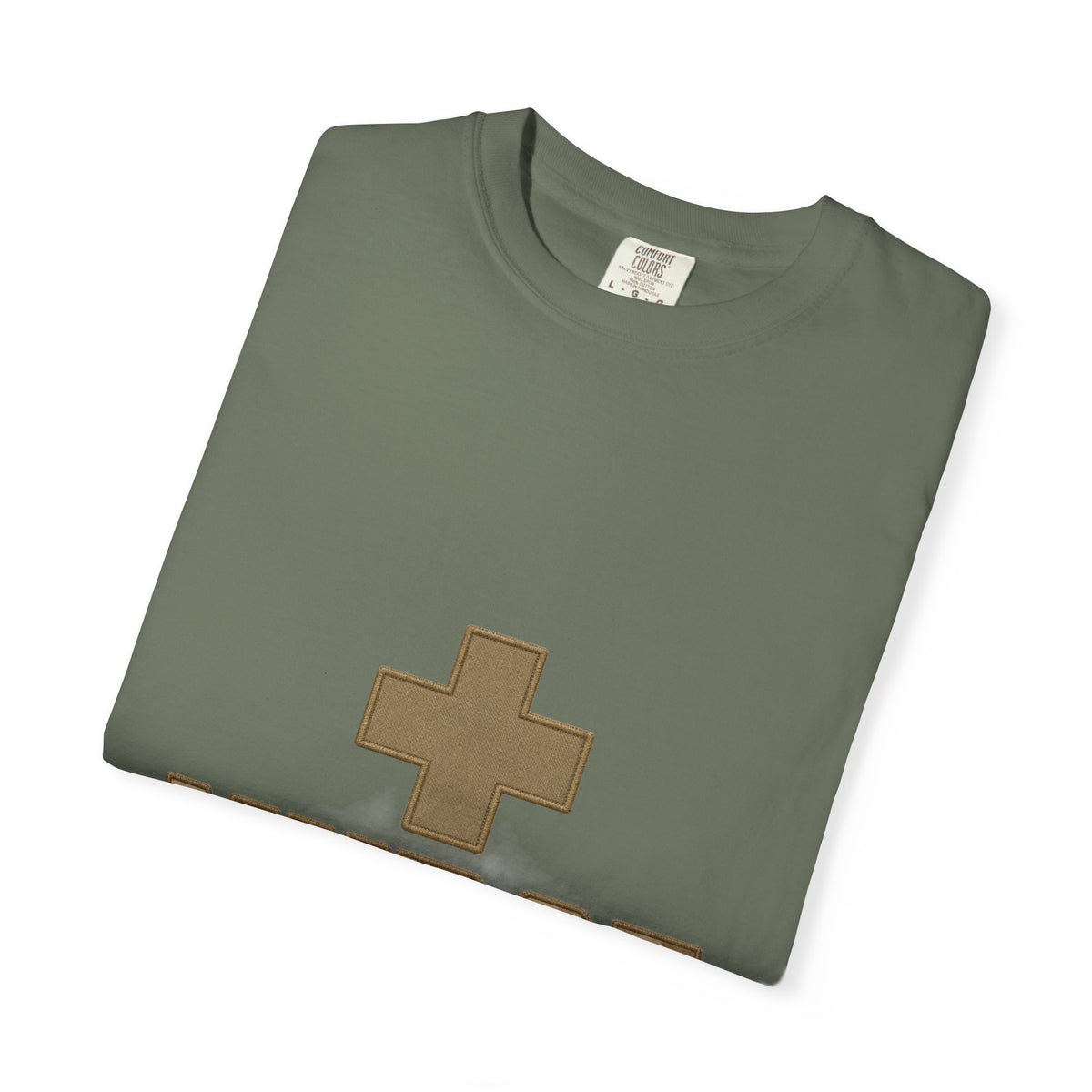 Nurse Desert Tan Camo Comfort Colors T-Shirt