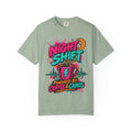 Night Shift Powered by Coffee and Chaos Nurse Comfort Colors T-Shirt
