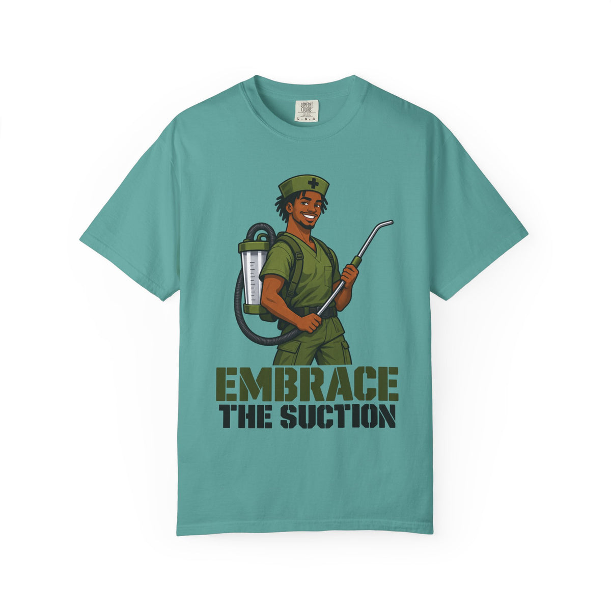Embrace the Suction Male Nurse Tee