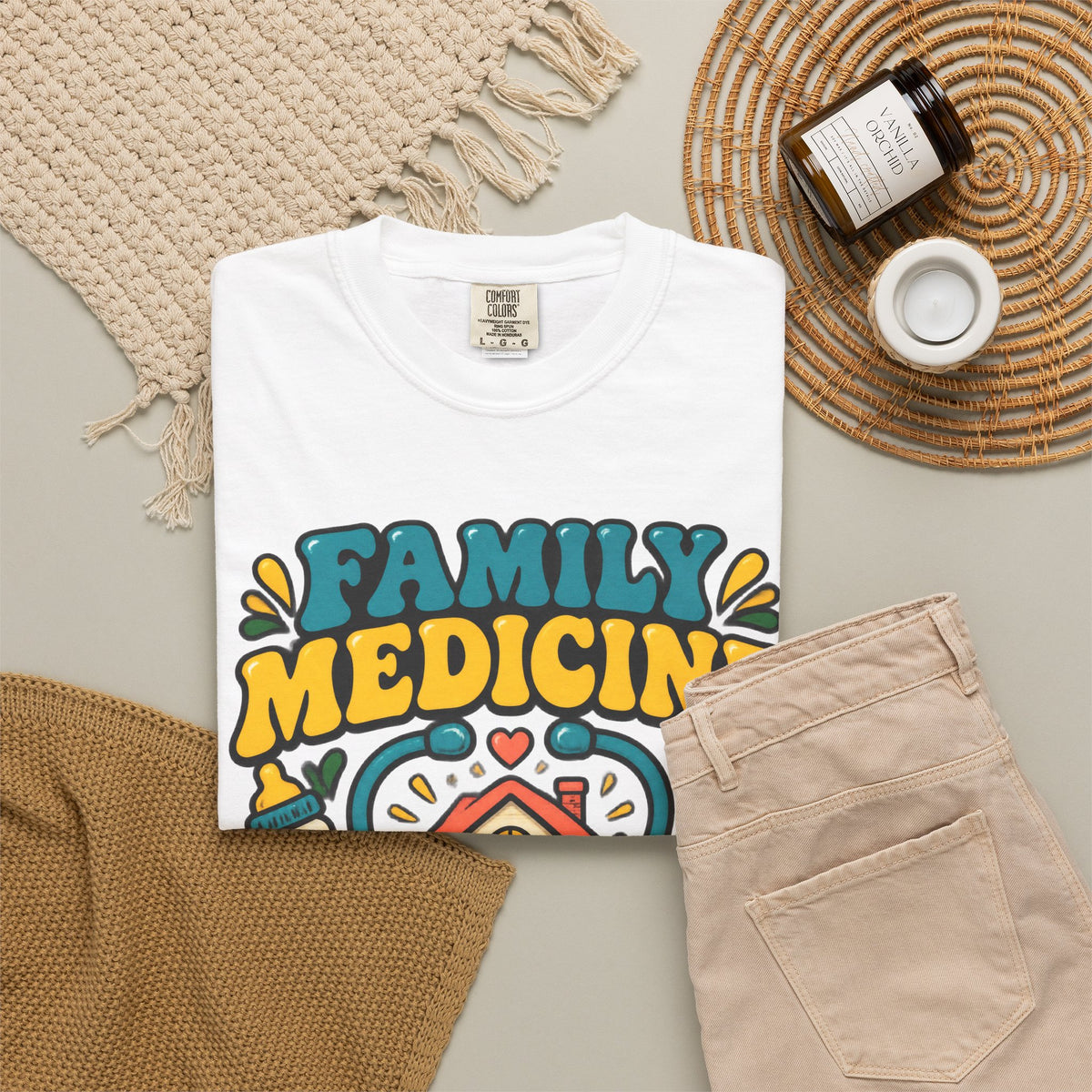 Family Medicine Babies to Grandmas I Got You Doctor Comfort Colors T-Shirt