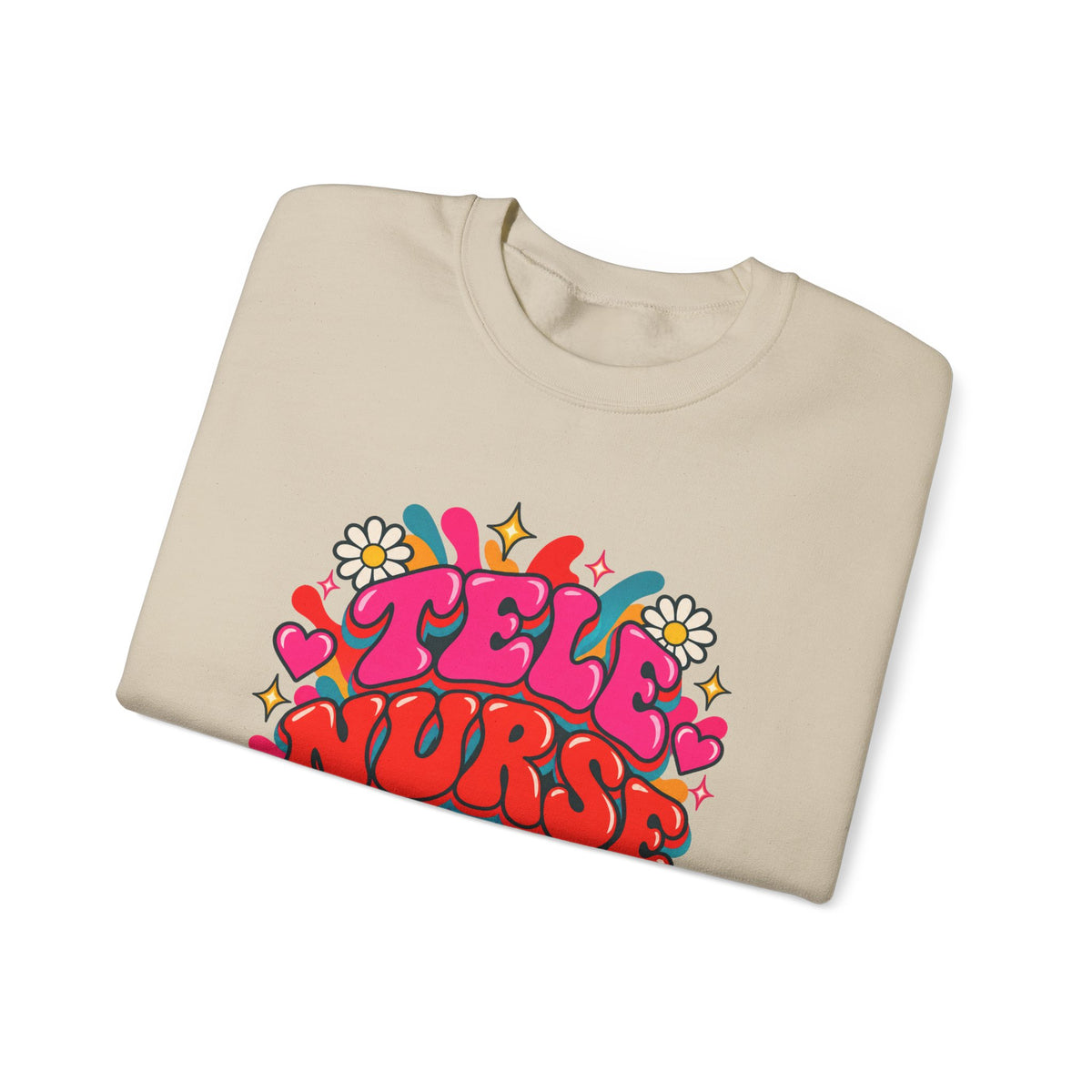Tele Nurse Telemetry Crewneck Sweatshirt
