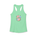 Peony and Hydrangea Nurse Women's Racerback Tank Top