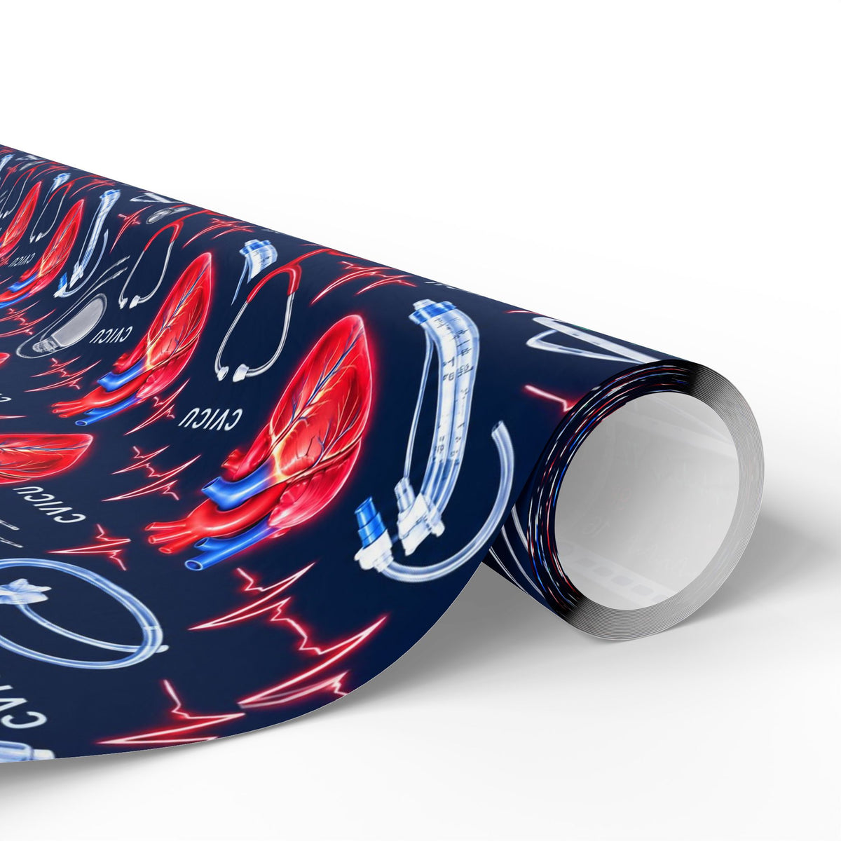Cardiac ICU Nurse Wrapping Paper Year Round