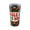 Jingle All the Ward Christmas Nurse 20oz Skinny Tumbler