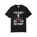 I Know the Order of Draw Do You Male Skeleton Phlebotomist Comfort Colors T-Shirt