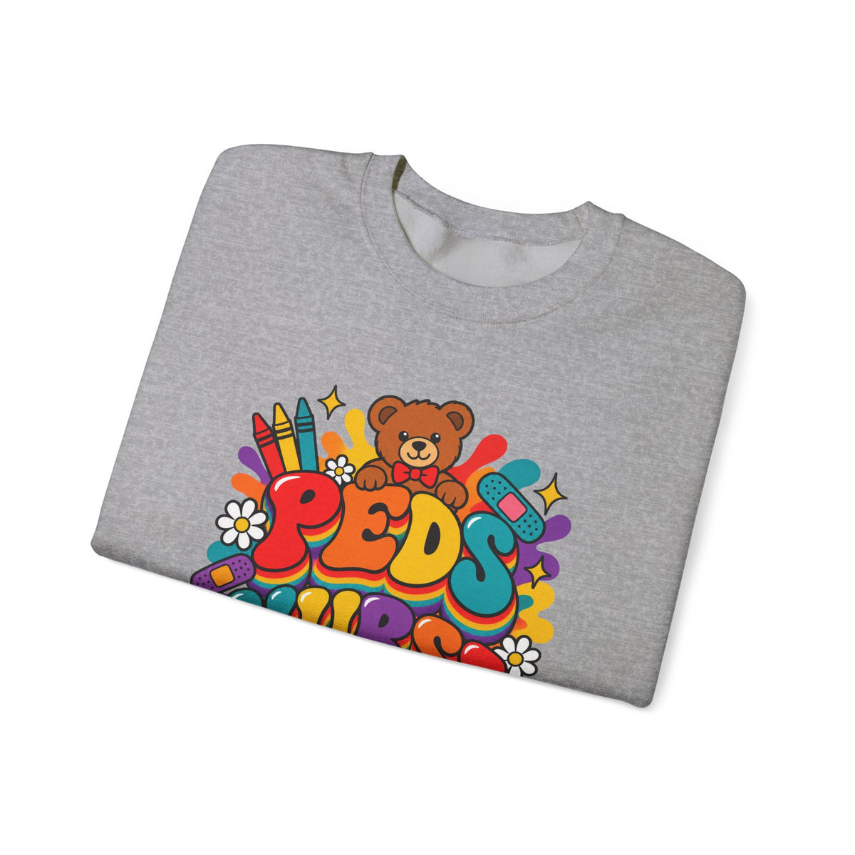 Peds Nurse Pediatrics Crewneck Sweatshirt