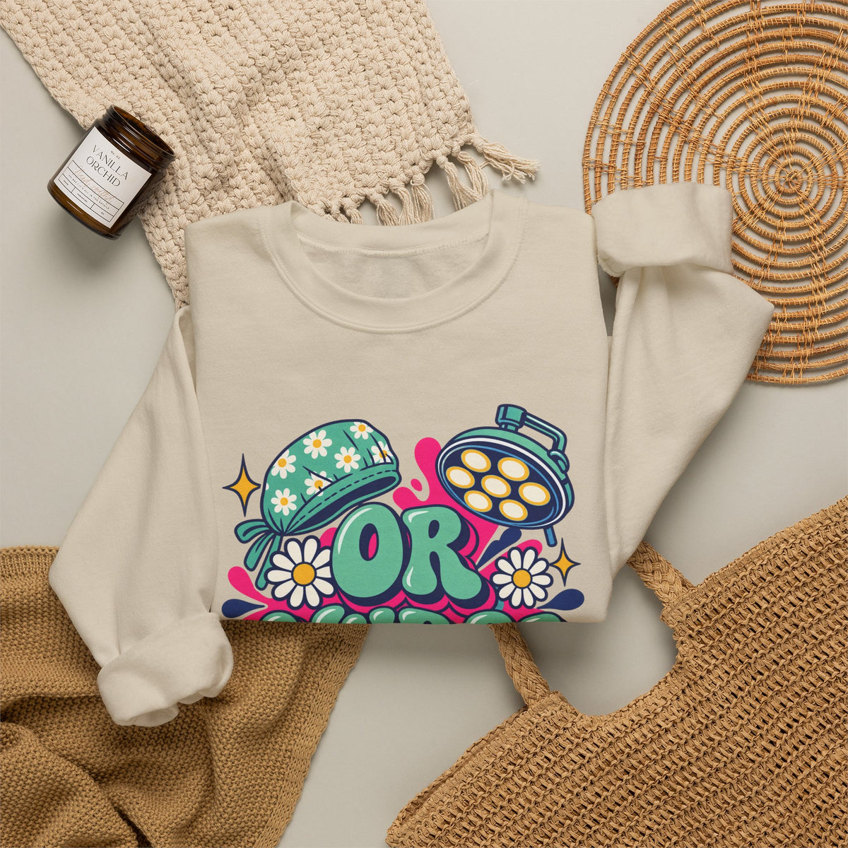 OR Nurse Operating Room Crewneck Sweatshirt