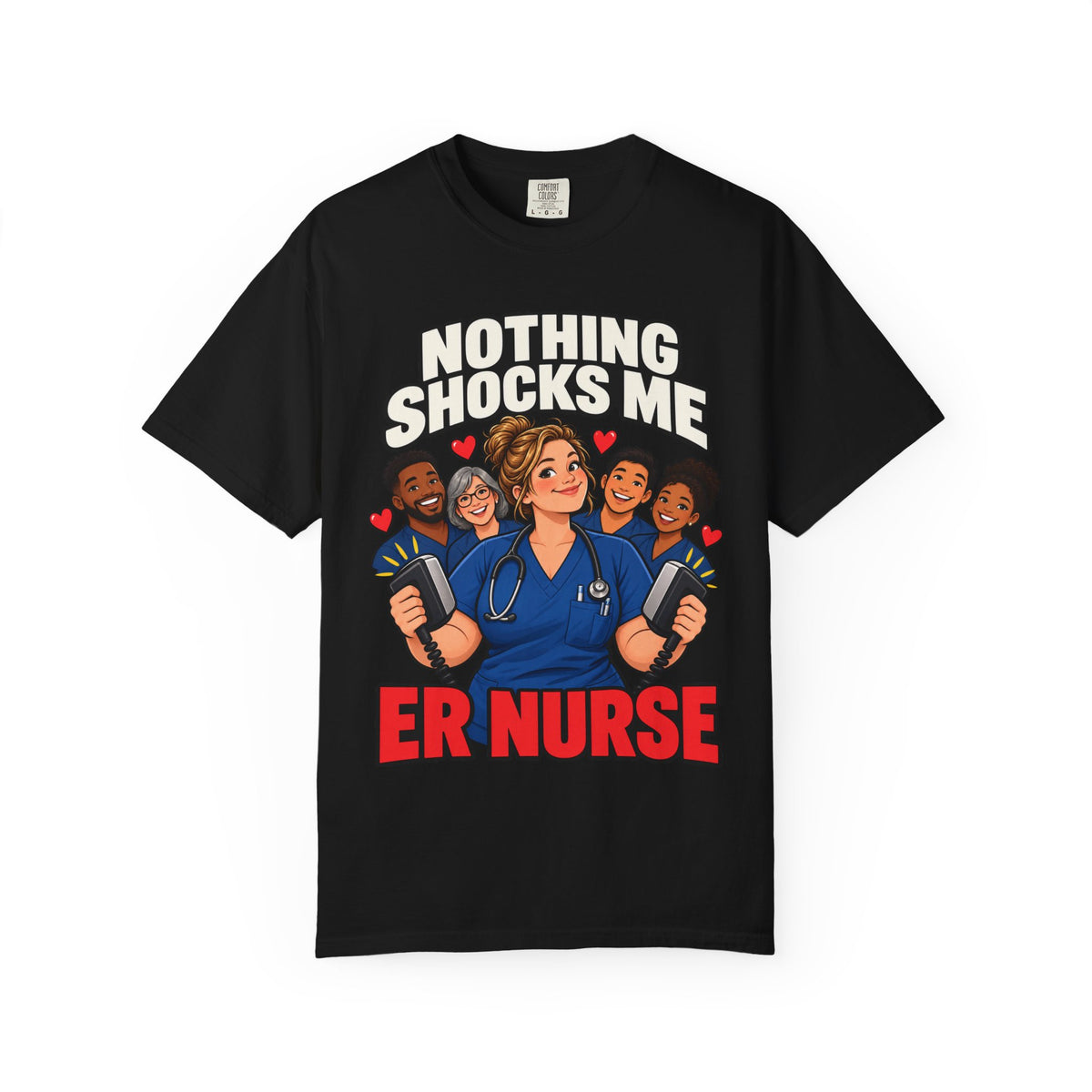 Nothing Shocks Me ER Women's Nurse Tee