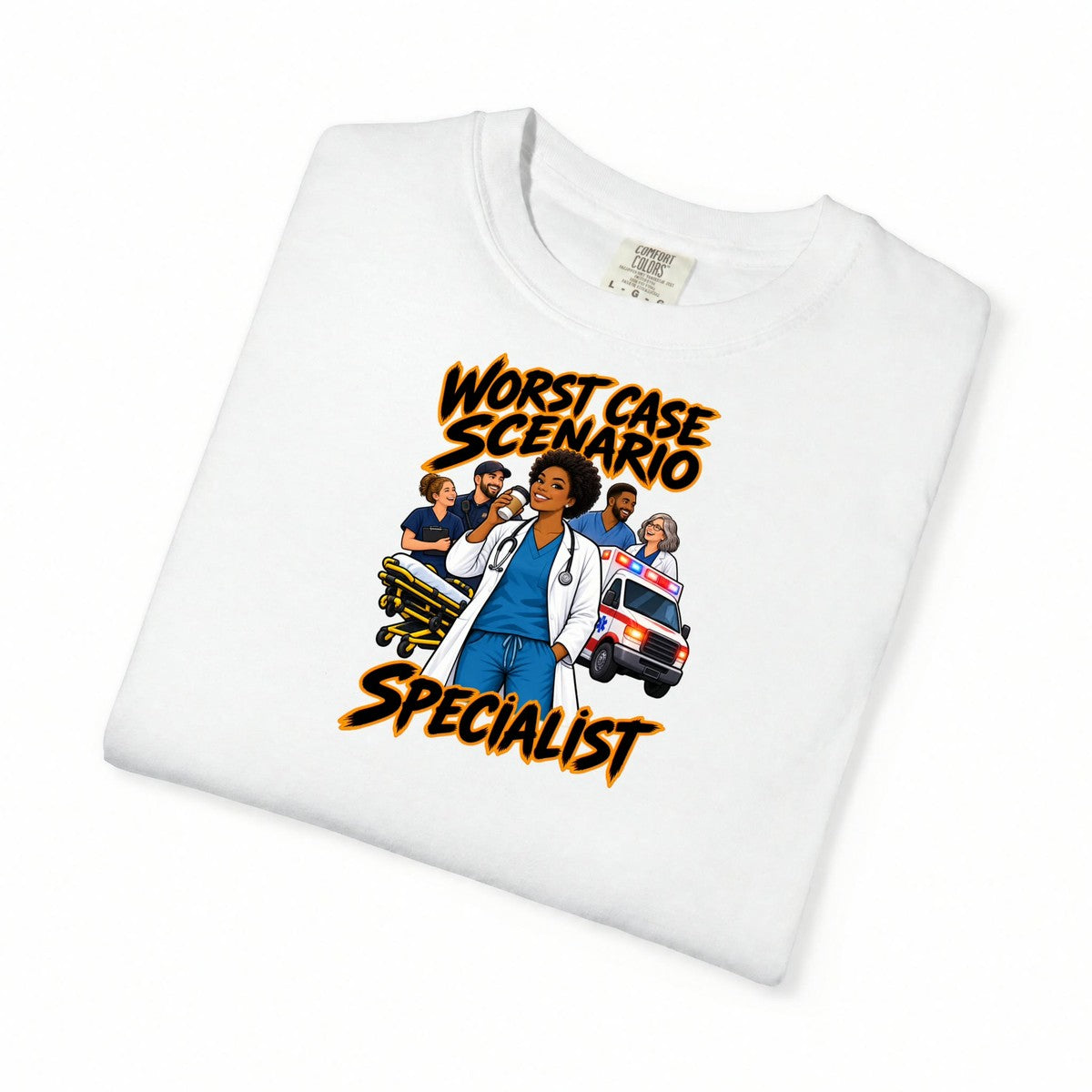 Worst Case Scenario Specialist Emergency Medicine Women's Doctor Tee