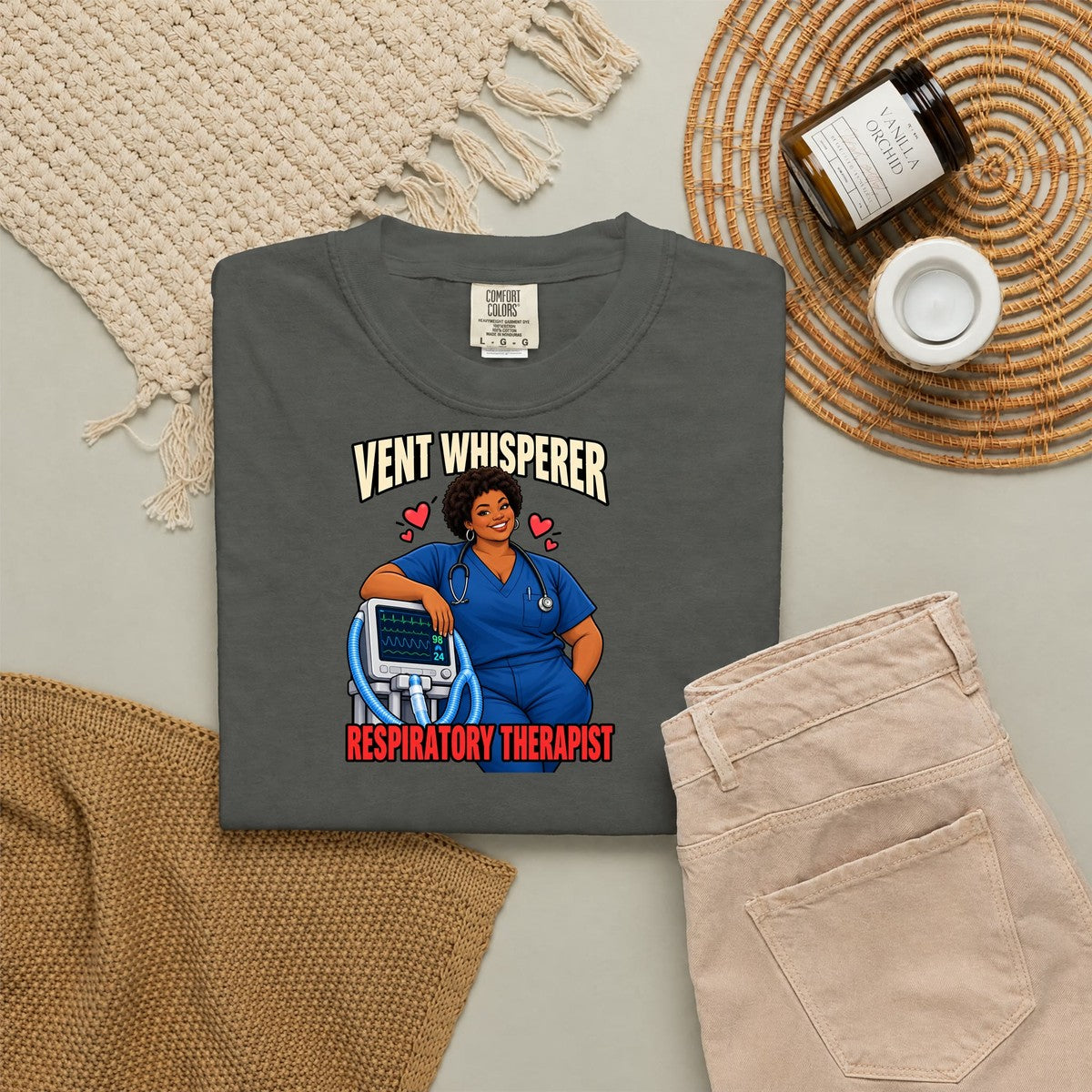 Vent Whisperer Women's Respiratory Therapist Tee