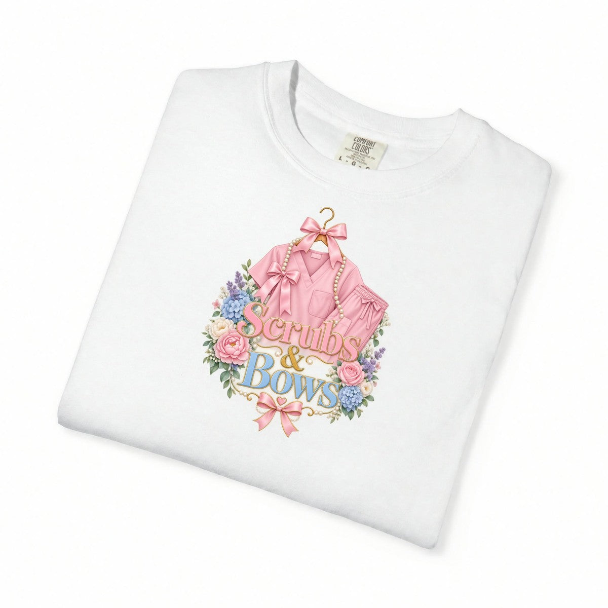 Scrubs and Bows Nurse Tee