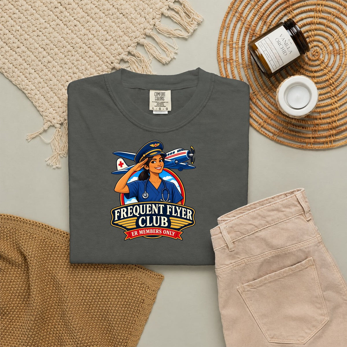 Frequent Flyer Club ER Women's Nurse Tee