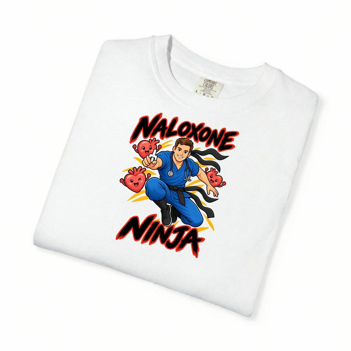 Naloxone Ninja ER Nurse Tee (Classic Cut)