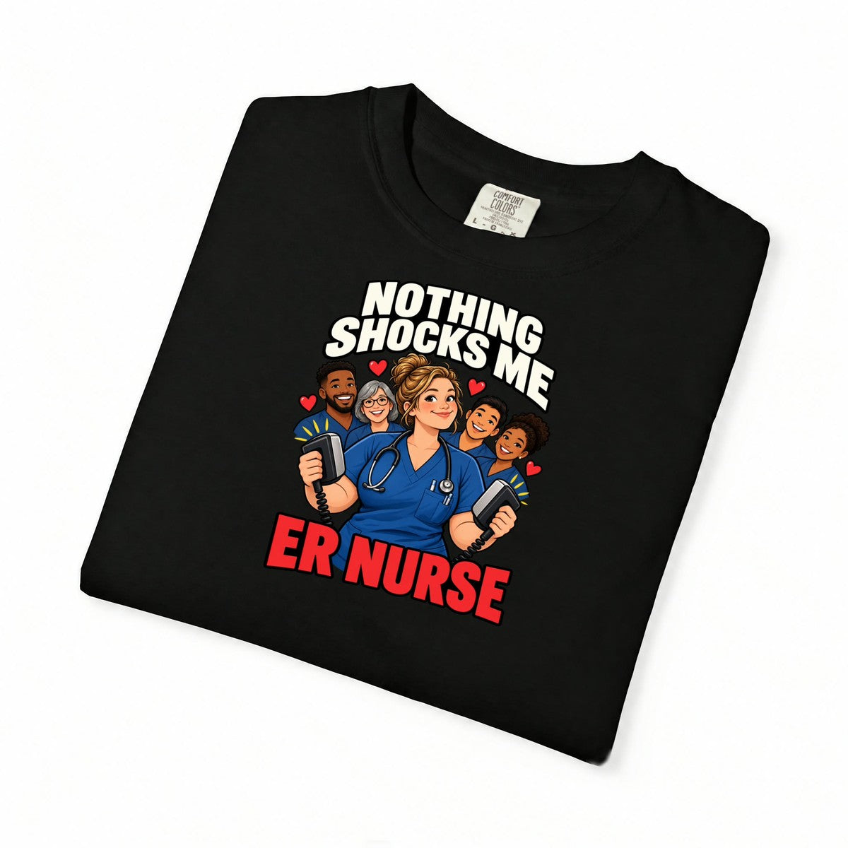 Nothing Shocks Me ER Women's Nurse Tee